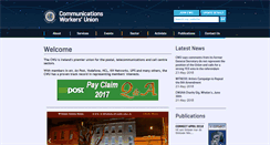 Desktop Screenshot of cwu.ie
